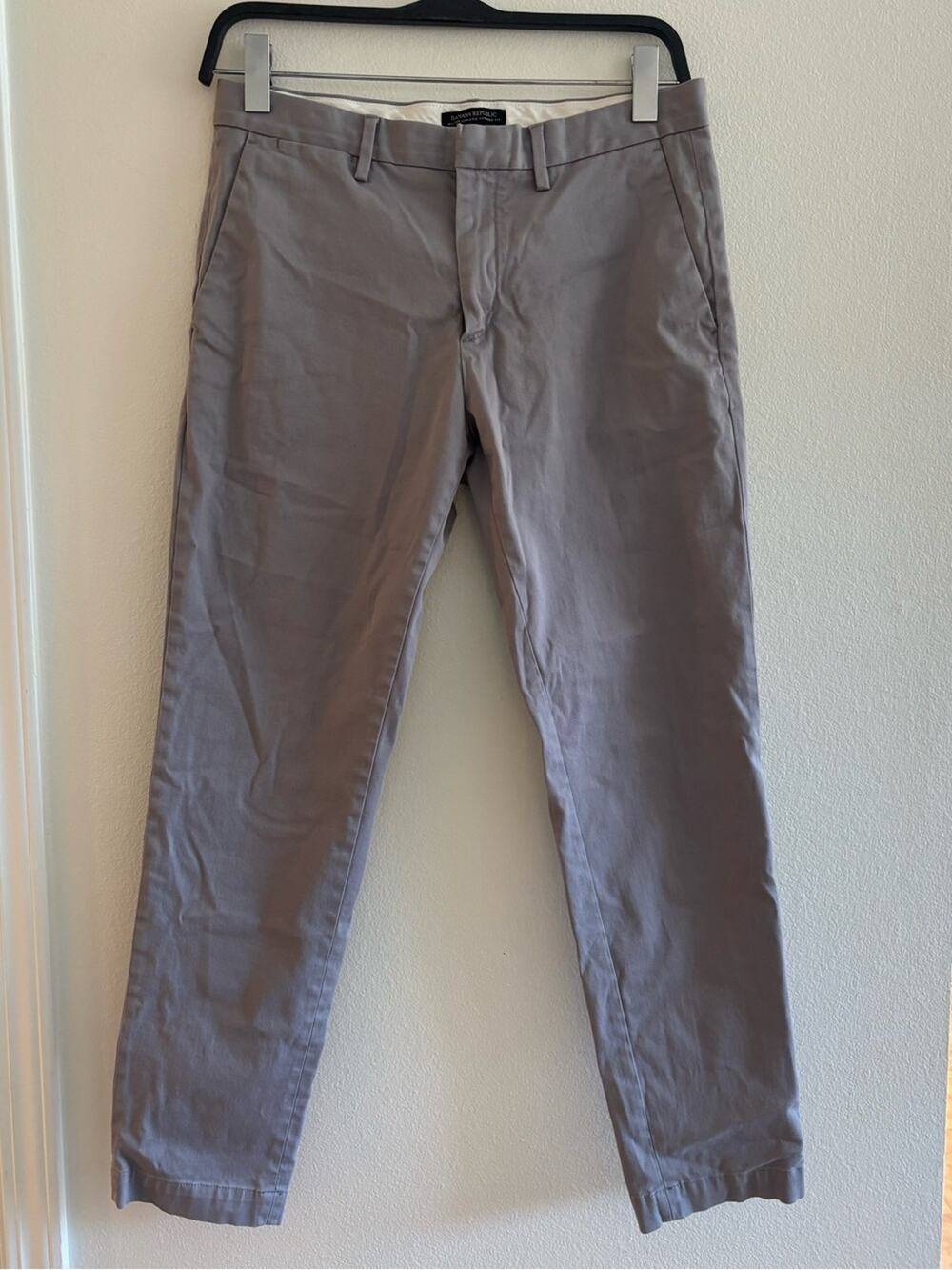 Banana Republic Gray Mason Athletic Tapered Fit Size 32x32